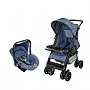 CARRINHO DE BEB JEANS TJ + BEB CONFORTO JEANS CJ - TUTTI BABY