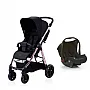 CARRINHO DE BEB MINT ROSE GOLD + BEB CONFORTO RISUS + ADAPTADOR - ABC DESIGN