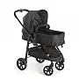 CARRINHO DE BEB OLYMPUS NEW BLACK + BEB CONFORTO COCOON PRETO + BASE - GALZERANO