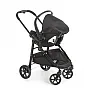CARRINHO DE BEB OLYMPUS NEW BLACK + BEB CONFORTO COCOON PRETO + BASE - GALZERANO