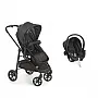 CARRINHO DE BEB OLYMPUS NEW BLACK + BEB CONFORTO COCOON PRETO - GALZERANO