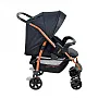 CARRINHO DE BEB RIO K + BEB CONFORTO TOURING X PRETO E COBRE - BURIGOTTO