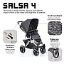 CARRINHO DE BEB SALSA 4 ASPHALT DIAMOND SEM MOISES - ABC DESIGN