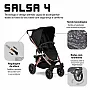 CARRINHO DE BEB SALSA 4 ROSE GOLD DIAMOND SEM MOISES - ABC DESIGN