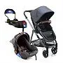 CARRINHO DE BEB TRAVEL SYSTEM EPIC LITE GREY VINTAGE EDIO ESPECIAL- INFANTI
