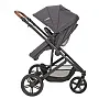 CARRINHO DE BEB TRAVEL SYSTEM TREK MELANGE GRAFITE + BEB CONFORTO COZYCOT + BASE - LENOX KIDDO