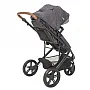 CARRINHO DE BEB TRAVEL SYSTEM TREK MELANGE GRAFITE + BEB CONFORTO COZYCOT + BASE - LENOX KIDDO
