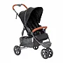 CARRINHO DE BEB TREVISO 3 WOVEN BLACK COM COURO - ABC DESIGN