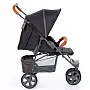 CARRINHO DE BEB TREVISO 3 WOVEN BLACK COM COURO - ABC DESIGN