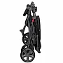 CARRINHO DE BEB TREVISO 3 WOVEN BLACK COM COURO - ABC DESIGN