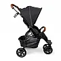 CARRINHO DE BEB TREVISO 3 WOVEN BLACK COM COURO + BEB CONFORTO TULIP + ADAPTADOR - ABC DESIGN