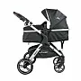 CARRINHO DE BEB TS KANSAS SILVER/PRETO + BEB CONFORTO PRETO - PREMIUM BABY