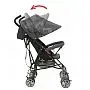 CARRINHO GUARDA-CHUVA UMBRELLA PRETO E CINZA 6-36 MESES - BABY STYLE