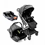 CARRINHO LEGEND TRAVEL SYSTEM TRIO FLY BLACK BOLD - INFANTI