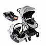 CARRINHO LEGEND TRAVEL SYSTEM TRIO FLY GREY BOLD - INFANTI