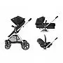 CARRINHO TRAVEL SYSTEM ANNA TRIO ESSENTIAL BLACK - MAXI-COSI