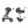 CARRINHO TRAVEL SYSTEM ANNA TRIO ESSENTIAL GRAPHITE - MAXI-COSI