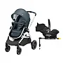 CARRINHO TRAVEL SYSTEM ANNA TRIO ISOFIX ESSENTIAL GRAPHITE - MAXI-COSI
