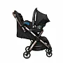 CARRINHO TRAVEL SYSTEM EVA TRIO ESSENTIAL BLACK CHAMPAGNE - MAXI-COSI