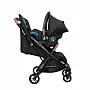CARRINHO TRAVEL SYSTEM EVA TRIO ESSENTIAL BLACK - MAXI-COSI