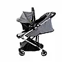 CARRINHO TRAVEL SYSTEM LEGEND DUO FLY GREY BOLD - INFANTI