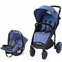 CARRINHO TRAVEL SYSTEM VICTORY + CADEIRA DE RETENO VICTORY AZUL - BABY STYLE
