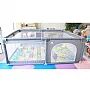 CERCADO BABY PLAYPEN 120X180 CINZA - MASTELA