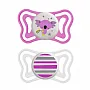CHUPETA PHYSIOFORMA LIGHT LUMI ROSA 6-16M - CHICCO