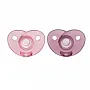 CHUPETA SOOTHIE DUPLA TAMANHO 2 DE 4-6 MESES ROSA - AVENT