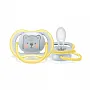 CHUPETA ULTRA AIR 6-18M CINZA URSO - AVENT