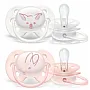 CHUPETA ULTRA SOFT DUPLA KOALA E COELHO 0-6M - AVENT