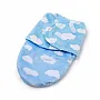 COBERTOR CUEIRO ENROLADINHO NUVENS AZUL - LOANI