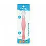 COLHER DE SILICONE PONTA DUPLA ROSA - CLINGO