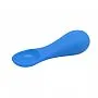 COLHER SILICONE PARA TREINAMENTO AZUL HIPOPTAMO - MARCUS & MARCUS