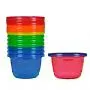 CONJUNTO DE 6 POTES INFANTIS PEQUENOS COM TAMPA - FIRST YEARS