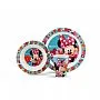 CONJUNTO DE ALIMENTAO 3 PEAS MINNIE - LILLO