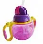 COPO COM CANUDO ROSA 9M+ 200ML - IBIMBOO