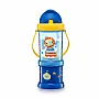 COPO COM PORTA SNACK  PLAYFYL AZUL SUMMER SKY BB1012 - FISHER PRICE