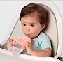 COPO DINO COM ALA REMOVVEL E BICO SILICONE AZUL 12M+ - BUBA