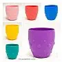 COPO EM SILICONE ROSA 200ML - MARCUS E MARCUS 