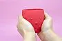 COPO EM SILICONE VERMELHO 200ML - MARCUS E MARCUS 