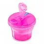 DOSADOR DE LEITE EM P E PORTA BISCOITO ROSA 250ML - COMTAC KIDS