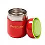 FRASCO TRMICO PARA ALIMENTAO 240ML VERMELHO - CLEVAMAMA
