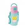 GARRAFA ALUMNIO COM CANUDO ANIMAL FUN GIRAFA 420ML - BUBA