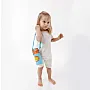 GARRAFA DE ALUMNIO COM CANUDO ANIMAL FUN LEO 450ML - BUBA