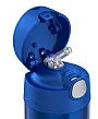 GARRAFINHA TRMICA 355ML AZUL E INOX - THERMOS