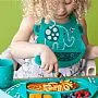 JOGO DE TALHERES AO INOX/SILICONE ELEFANTE - MARCUS & MARCUS