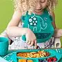 JOGO DE TALHERES AO INOX/SILICONE HIPOPTAMO - MARCUS & MARCUS