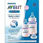 KIT 2 MAMADEIRAS CLASSIC ANTI-COLIC 125ML + 260ML ROSA + BICO - AVENT