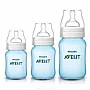 KIT 3 MAMADEIRAS CLASSIC ANTI-COLIC AZUL 125ML + 260ML + 330ML - AVENT